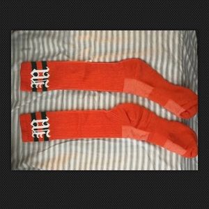 Miami Hurricane socks
